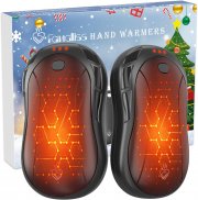 2er Set FANDLISS wiederaufladbarer Handw&auml;rmer 6000mAh