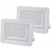2er Set Optonica 100-W-LED-Fluter