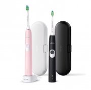 2er Set Philips Sonicare ProtectiveClean 4300 HX6800/35 Zahnb&uuml;rsten mit Schalltechnologie