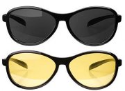 2er-Set Sonnen- & Nachsichtbrillen, polarisiert, UV380 gratis (VSK 4,90 &euro;) statt 9,90 &euro; (VSK 1,95 &euro;)