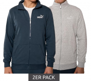 2er Sparpack PUMA Men Ess 2 Col Track Jacket nachhaltige Herren Trainings-Jacken
