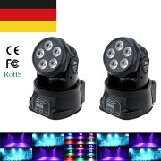 2stk LED Moving Head B&uuml;hnenlicht f&uuml;r 104,99&euro; inkl. Versand & aus DE