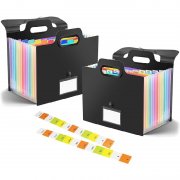 2x A4 F&auml;chermappen mit 13 F&auml;chern f&uuml;r je nur 6,05&euro;