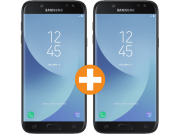 2X SAMSUNG Galaxy J3 (2017) Dual-SIM, schwarz, Set Preis: 149&euro;