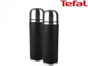 2x Tefal K30642 Edelstahl-Isolierflasche in Schwarz | 0,5 Liter nur 35,90&euro; statt 62&euro;