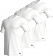 3-er Pack adidas Herren Baselayer-Shirts 100% Baumwolle