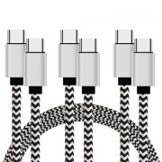 3-er Pack Tinwoo USB C auf USB C PD 3.0 Schnellladekabel