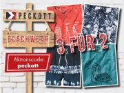 3 f&uuml;r 2 Aktion f&uuml;r die Marke Peckott bei Karstadt
