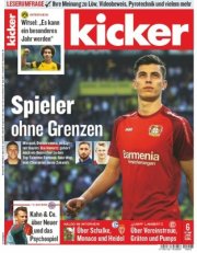 3 Monate kicker (26 Ausgaben) f&uuml;r 57,72 Euro + 57,72 Euro Verrechnungsscheck