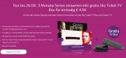 3 Monate Sky Entertainment Ticket plus Gratis Sky TV-Box f&uuml;r nur 4,99&euro;
