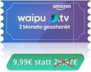 3 Monate Waipu.tv Perfect zum Preis von einen f&uuml;r Neukunden