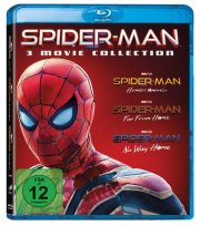 3-Movie-Collection von Spider-Man - Homecoming / Far From Home / No Way Home (3 Blu-rays) 