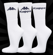 3 Paar Kappa Sportsocken Medias f&uuml;r Herren in Gr. 44-46 f&uuml;r 99 Cent + 3,95 Euro Versand