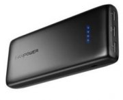 3-Port RAVPower Powerbank (22.000mAh) mit iSmart USB-Ausg&auml;ngen f&uuml;r 24,99&euro;