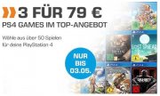 3 PS4 Spiele f&uuml;r 79&euro; bei Saturn