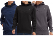 3 St&uuml;ck 11 PROJECT Sparko Herren Sweater Baumwoll-Hoodies in 3 Farben