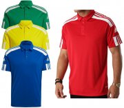 3 St&uuml;ck adidas Squadra 21 Herren atmungsaktives Polo-Shirts in 4 Farben