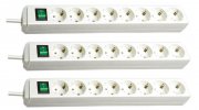 3 St&uuml;ck Brennenstuhl Eco-Line 8-fach Stechdosenleisten bei Svh24 f&uuml;r 19,87 Euro