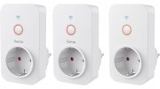 3 St&uuml;ck Hama WiFi Steckdosen inkl. Strommessger&auml;t mit Alexa und Google Home