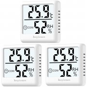 3 St&uuml;ck hoyiours Digitales Raumthermometer-Hygrometer