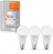 3 St&uuml;ck LEDVANCE SMART+ WiFi 14W/2700K E27 Leuchtmittel mit App und Sprachsteuerung