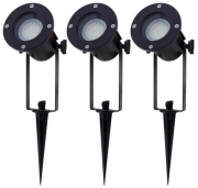 3 St&uuml;ck Ritos LED-Strahler mit Erdspie&szlig;