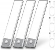3 St&uuml;ck Shineled aufladbare LED Akku Unterbauleuchten mit Bewegungsmelder