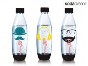 3 St&uuml;ck SodaStream Hipster Flaschen mit je 1 Liter