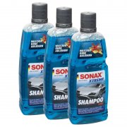 3 St&uuml;ck SONAX XTREME 2 in 1 Autoshampoo Konzentrat