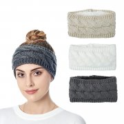 3 St&uuml;ck Soskakiist Damen Winter Stirnb&auml;nder