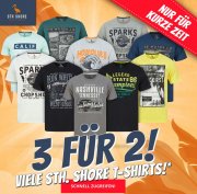 3 St&uuml;ck Sth. Shore T-Shirts zum Preis von 2