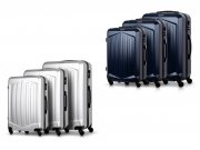3-teiliges Hartschalen Reisekoffer Set von Tomshoo inkl. Versand aus Deutschland nur 64,38&euro;