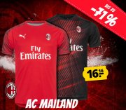 3 verschiedene AC Mailand PUMA Herren Trainings Trikots