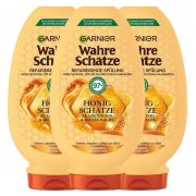 3 x 200 ml Garnier Wahre Sch&auml;tze Reparierende Sp&uuml;lung Honig Sch&auml;tze