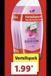 3 x DuschDas versch. Sorten