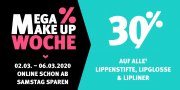 -30% auf alle Lippenstifte, Lipliner, Lipglosse bei Rossmann