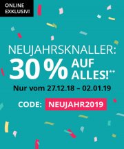 30% auf Alles online bei Takko