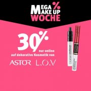-30% auf Astor und L.o.v Kosmetik bei Rossmann