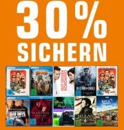 -30% auf ausgew&auml;hlte Filme und Serien bei Saturn