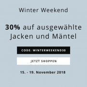 30% auf ausgew&auml;hlte Jacken und M&auml;ntel bei Esprit