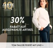 -30% auf ausgew&auml;hlte Tom Tailor Artikel