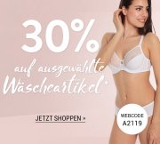 -30% auf ausgew&auml;hlte W&auml;sche bei Adler