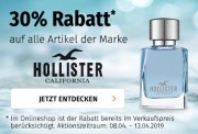 30% auf die Marke Hollister bei Drogerie M&uuml;ller