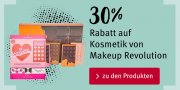 30% auf die Marke Make-up Revolution bei Rossmann