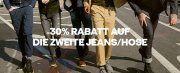 -30% auf die zweite Jeans bei Jack&Jones