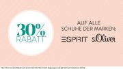 30% auf Schuhe von s.Oliver und Esprit bei Roland Schuhe