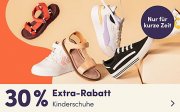 30% Extra-Rabatt auf alle Kinderschuhe bei MyToys