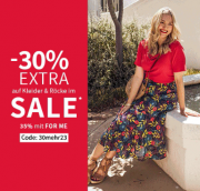 30% Extra-Rabatt auf alle Kleider & R&ouml;cke im Sale bei Sheego