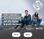 30% Extra-Rabatt auf ALLE Styles f&uuml;r Damen und Herren + gratis Versand im Dress For Less Shop