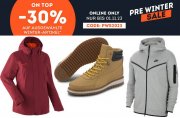 30% Extra-Rabatt auf ausgew&auml;hlte Winterartikel bei SportScheck